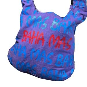 Bahamas canvas shoulder bag‎ beach bag zippered